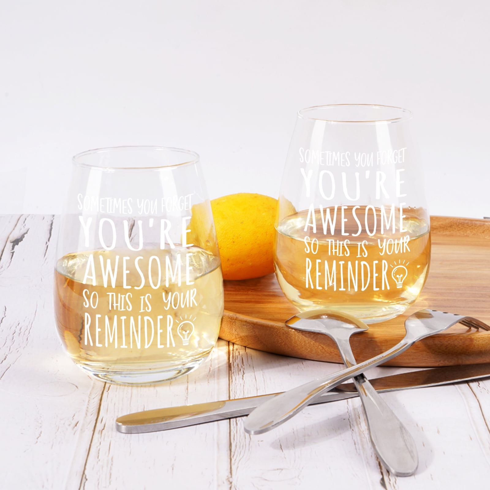 Funny Wine Glass for Women Men | Wine Gifts for Women | Cute Stemless Wine  Glass | Funny Christmas B…See more Funny Wine Glass for Women Men | Wine