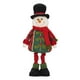 thumbnail image 5 of Figura navideña de peluche con piernas elásticas de Papá Noel de pie estilos B, 5 of 9
