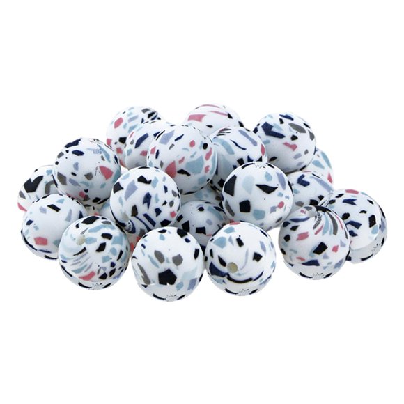 Cadena de chupete de lactancia masticable Yotijar de silicona DIY 15m sin BPA blanco