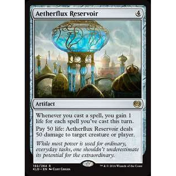 MtG Kaladesh Rare Aetherflux Reservoir #192