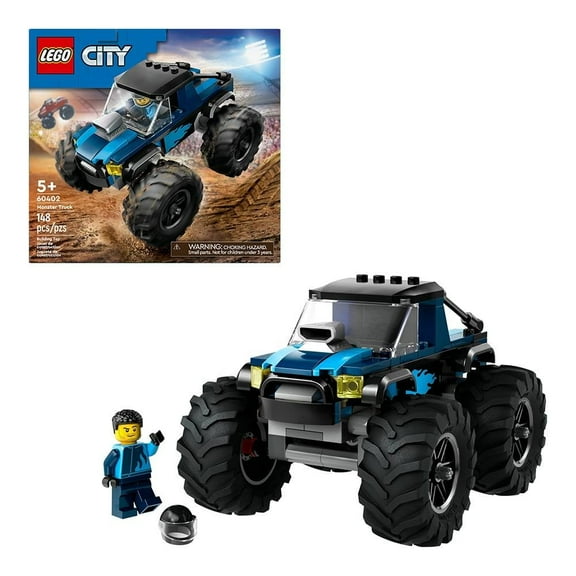 Set LEGO City Monster Truck Azul 60402