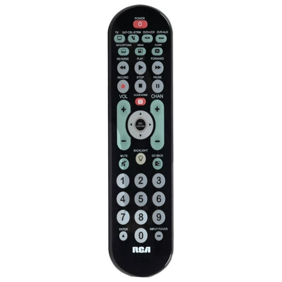 4-Device Universal Remote Control - with Streaming Player + Sound Bar and Big Buttons