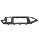 thumbnail image 2 of Marco De Radio, 2Din Stereo Fascia Trim Durable ABS Para Reemplazo De Automóvil Para Kia Picanto Morning 2011 Cergrey Radio Fascia, 2 of 8