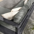 thumbnail image 2 of Tahoe 2-Piece Right-Facing Chaise Sectional Sofa Set in Gray Charcoal, 2 of 7