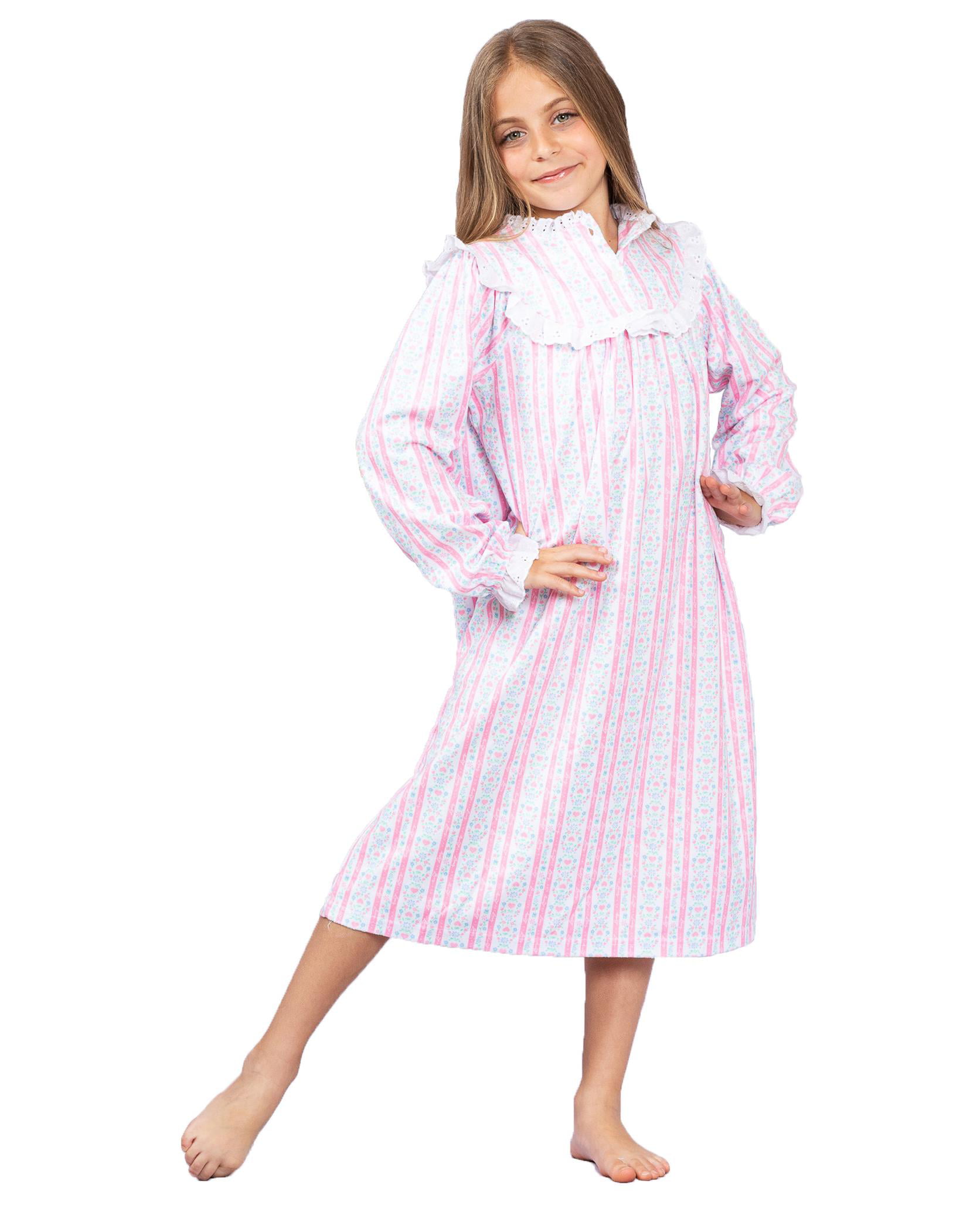 North 15 Girls Super Cozy Mink Fleece Holiday Print Pajama Pants 7-14 