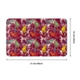thumbnail image 2 of Bathroom Rugs Non Slip Washable - Retro Multi-Color Cute Parrot Kitchen Mats for Floor, Area Rugs for Entryway Rugs Indoor, Laundry Bathroom Room Door Rug with Rubber Backing 20x31.5in, 2 of 8