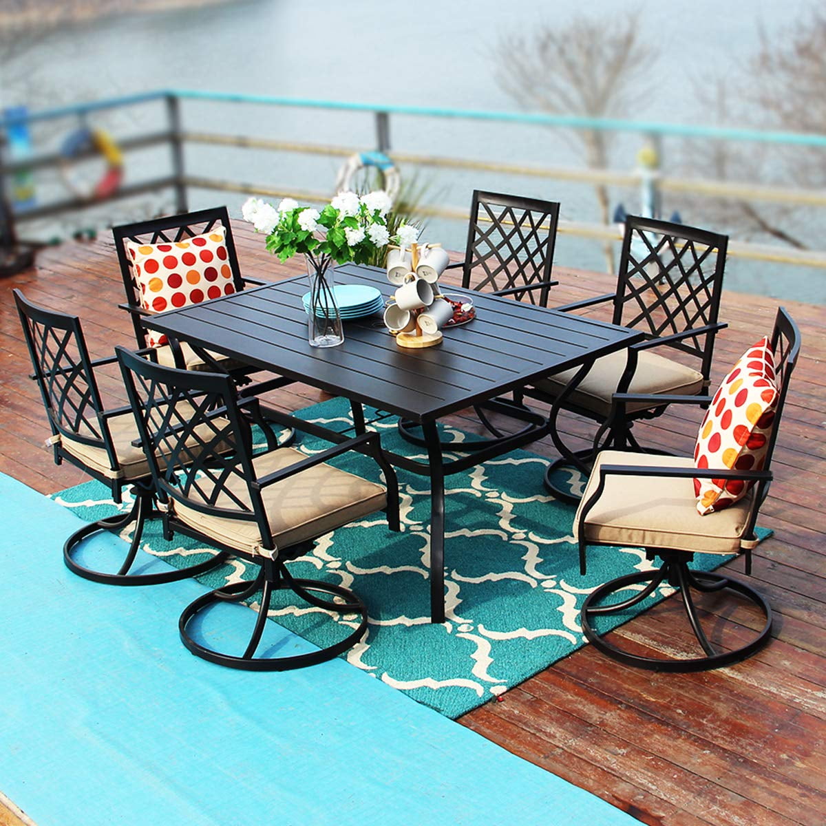 Outdoor Patio Table And Chairs Set