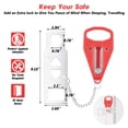 thumbnail image 3 of Cerradura de puerta portátil AceMining Home Security & Travel Safety, 3 of 8
