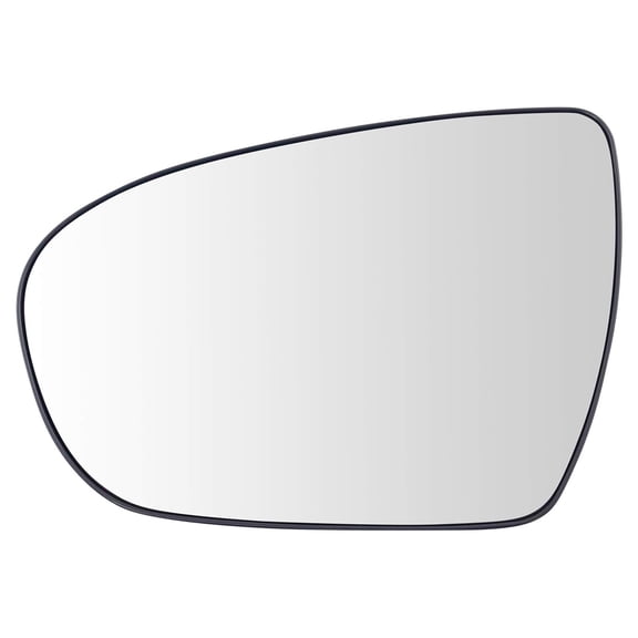 TRQ Exterior Mirror Glass Power Heated LH Diver Side for Kia Optima Brand New MGA07234 Fits select: 2016 KIA OPTIMA HYBRID