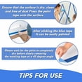 thumbnail image 5 of 1 Roll Masking Tape,Painters Tape,Masking Tape Writable,Paper Tape For Arts Diy Crafts Painting Labeling Coding Decoration,Whiteboard Thin Paper Tape Craft Tool,Wire Management Scrapbook,Black, 5 of 5