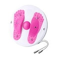 thumbnail image 3 of Ab que tuerce la cintura máxima de la carga 265lb de los equipos de los tableros que tuerce el tablero de equilibrio del disco Rosa con cuerdas shamjiam Giro de ejercicio, 3 of 8