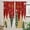 Red, variant on Red Christmas Kitchen Curtain for Berdoom Living Room Cafe 72 Inch Length, Gold Silver Green Pine Trees Snowflake Xmas Tiers Curtains Light Filtering Drapes Window Treatment 2 Panels 52"Wx72"L