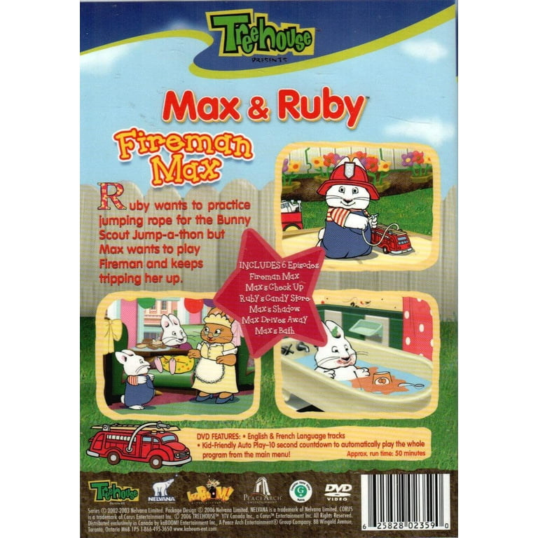Max & Ruby: Fireman Max (DVD) - Walmart.com