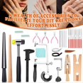 thumbnail image 4 of Ring Bender,Ring Bending Tool Set for Spoon Heavy Duty with Jewelry Spoon Making Tool,Multi-Functional DIY Maker Machine,1 set * ring bender, 4 of 6
