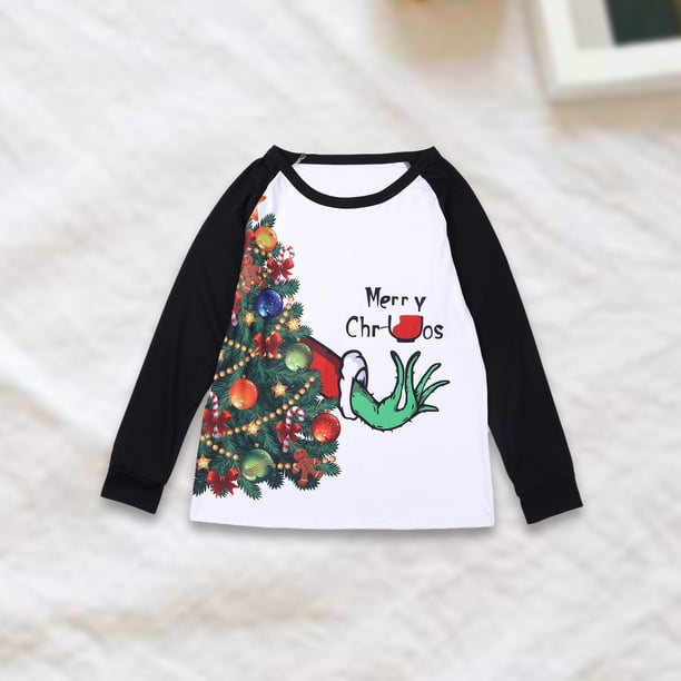 Pantalones De Camisa De Otoño Traje de pantalón largo con estampado de copa de vino informal familiar, conjunto de pijama de 2 piezas, traje diario Cgtredaw Mamá Roja 2Xl para Mujer