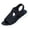 Black, variant on Women Walking Sandals Arch Support Orthotic Comfortable Plantar Fasciitis Non-slip Casual Open Toe Sport Sandals for Athletic Summer Beach Brown 38