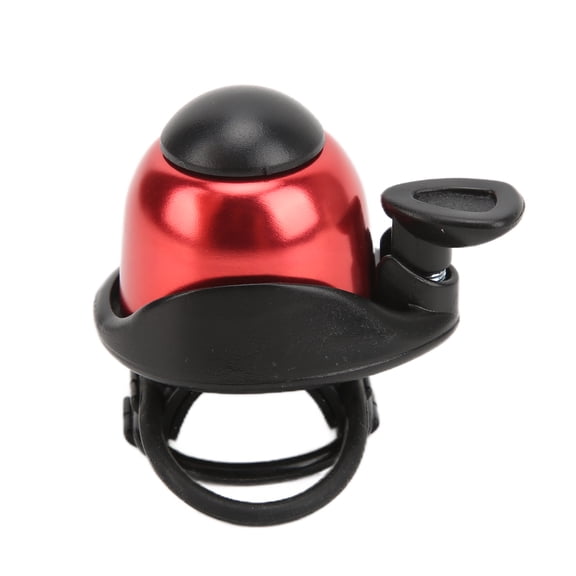 NFTIGB Bicycle Alarm Bell Cycling Handlebar Horn Aluminum Bike Ring Bell for Adults Kids Mountain Road Folding Bikes Loud Clear Sound (1.9 inches / 4.8 cm) - Red