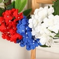 thumbnail image 5 of Huge Memorial Day Savings! Boovnll Patriotic Wreath, 16" Handcrafted Red White Blue Twig Memorial Day Wreath, 4th of July Wreath for Indoor, Front Door, Fireplace, Wall Decor, 4th of July Decorations, 5 of 9