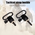 thumbnail image 4 of 2pcs 1 Pulgada QD Swivel Stud Strap Hebilla Kit Quick Desmontable Gun Sling Ring, 4 of 9