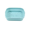 thumbnail image 2 of Last Chance One Piece Foldable Silicone Baking Tray,Folding Silicone Baking Tray Blue,Fryer Silicone Liners Fryer Accessories Square Non Stick Silicone Reusable Replacement for Fryer, 2 of 9