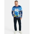 thumbnail image 2 of Jollidays Men's Hanukkah Ugly Holiday Sweater with Drink Pocket, Sizes S-3XL, 2 of 5