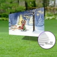 thumbnail image 3 of Merry Christmas English Setter Snowy Winter with Gifts Tree Decorations Yard Sign Dog Lover Outdoor Home Lawn Garden Porch Decor - 12020, 3 of 5