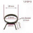 thumbnail image 3 of 3-Pack Coil Torsion Springs for Door Handle Lever Knob Latch Replacement, 3 of 5