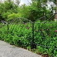 Thealyn Decorative Garden Fence 17 in (H) x 10 ft (L) Animal Barrier