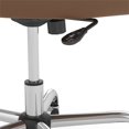 thumbnail image 4 of Bush Business Furniture Jamestown Mid Back Leather Box Chair in Saddle Tan, 4 of 7
