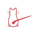thumbnail image 1 of FlyFlise Car Rear Window Decals,Cute Funny Vinyl Decal Sticker,Rear Windshield Window Wiper Side, 1 of 5
