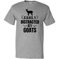 thumbnail image 3 of Inktastic Easily Distracted by Goats T-Shirt, 3 of 5