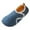 Blue, variant on Flexible Barefoot Slippers with covered heels for Women and Men Ultra Soft Fuzzy Plush Feeling Lightweight Anti Soles for Indoor Outdoor Lounge Gift for Mom Dad Couples,Purple 9