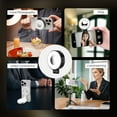 thumbnail image 5 of Magnetic Selfie Ring Light，Adjustable 4-Mode LED Built-in Mirror for MagSafe IPhone，Rechargeable Fill Light & Phone Stand for Video Recording Vlogs, 5 of 10