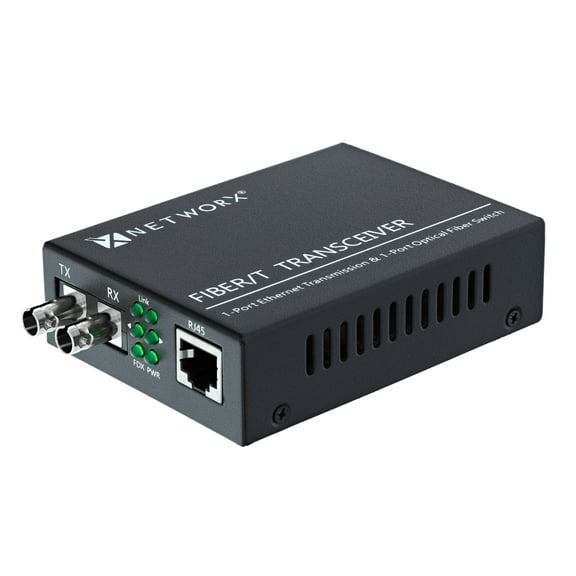 Gigabit Fiber Media Converter - 1000Base-LX, ST Singlemode, 20km, 1310nm