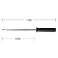 thumbnail image 2 of Professional Ceramic Sharpening Fine Honing Rod Steel Kitchen Knife Sharpener Stick, with Anti-Breaking Cap, 2 of 6