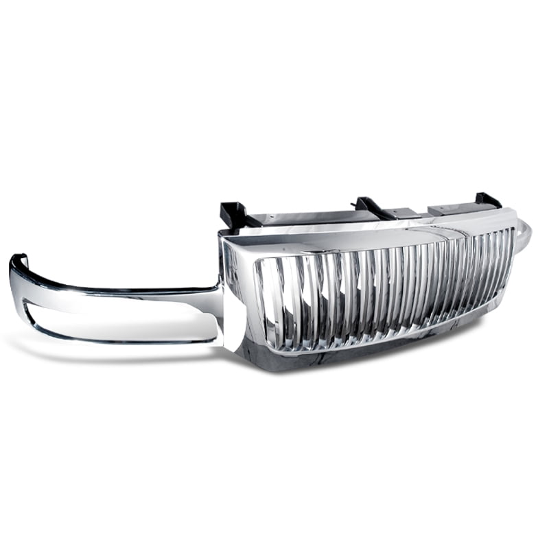 2003 2004 2005 2006 Gmc Sierra 1500 Chrome Grill Grille 03 04 05 06 ...