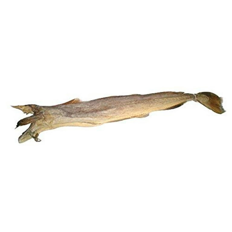 Stockfish, Stoccafisso Dried, Large Size, Appox 2 - 2.5 LB