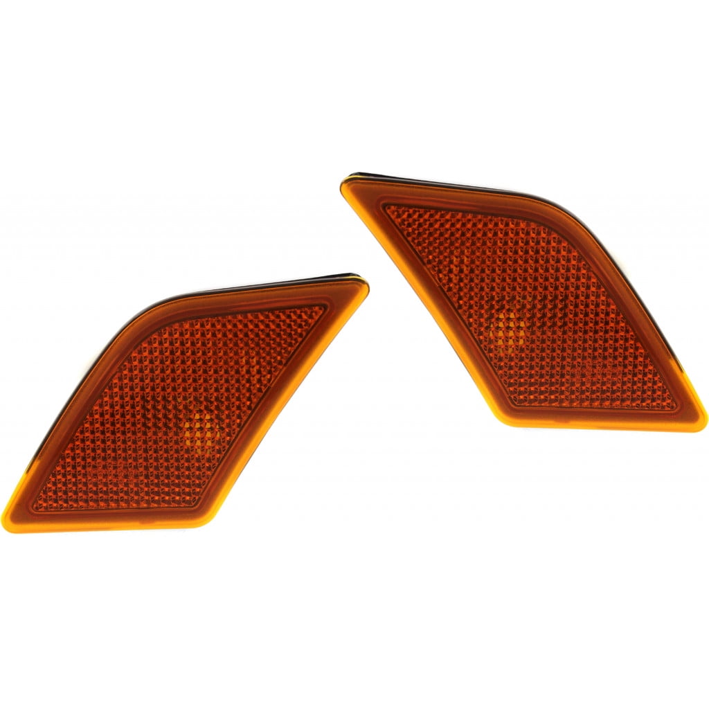 For Mercedes-Benz C300 Side Marker Light 2008 2009 2010 2011 Pair Driver and Passenger Side DOT Certified For MB2554100 MB2555100 CarLights360 