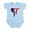 Sky Blue, variant on CafePress - Republican Democrat Infant Bodysuit - Baby Light Bodysuit, Size Newborn - 24 Months