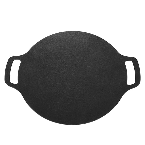 Sartén para parrilla redonda coreana, parrilla para barbacoa de estilo coreano Sartén para parrilla para barbacoa de estilo coreano Plancha redonda coreana elegante y moderna