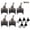5pcs, variant on Luckyn 12V Heavy Duty Toggle Flick Switch ON/OFF Car Dash Light Metal 12 Volt SPST