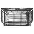 thumbnail image 4 of Safavieh Amaris Outdoor Iron 4 Tier Shelf, Black, 4 of 12