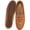 Brown, variant on Ecetana Women's Suede Loafers Slip-On Flat Shoes Round Toe Casual Shoes for Daily Office Walking