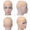 thumbnail image 2 of Bonnet de Perruque en Filet en Nylon Naturel (24PCS - Beige), 2 of 5