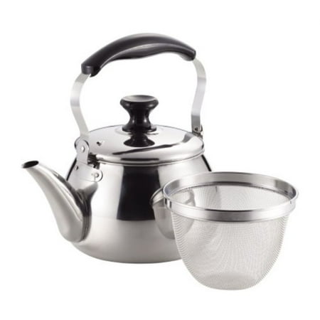 

orti 18-8 stainless steel wide-mouth kettle tea strainer 3.1 quarts