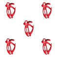 thumbnail image 3 of Soporte para botella de agua Eigraketly portabotellas de plástico ajustable Rojo 5Conjunto, 3 of 6