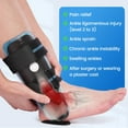 thumbnail image 6 of Velpeau Ankle Brace - Stirrup Ankle Splint - Adjustable Rigid Stabilizer for Sprains, Tendonitis, Post-Op Cast Support and Injury Protection for Women and Men (Gel Pads, Small - Left Foot), 6 of 9