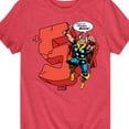 thumbnail image 3 of Marvel Thor - Birthday Five - Toddler and Youth Short Sleeve Graphic T-Shirt, 3 of 5
