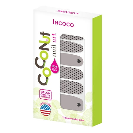 Coconut Nail Art by Incoco Nail Polish Strips, It's (Best Tape For Nail Art)