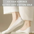thumbnail image 3 of Thin No Show Socks (Women 5-12), Made of Ice Silk Surface on the Surface & Cotton on the Bottom, 3 of 3